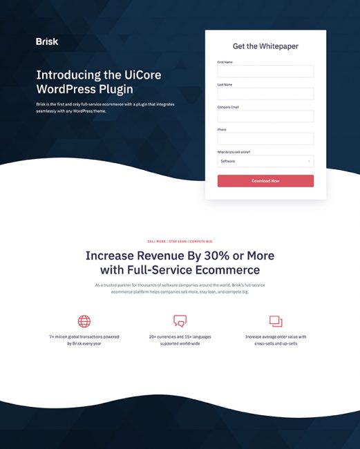 Brisk – Multi-Purpose Elementor WordPress Theme
